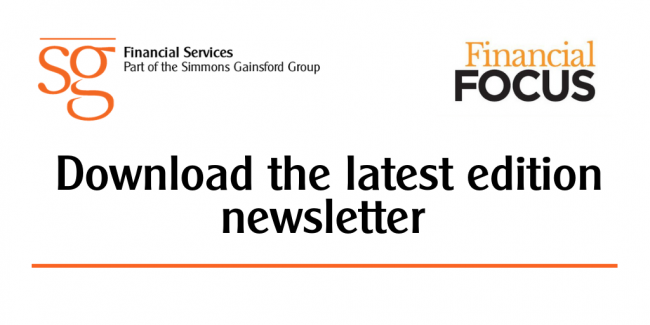 Simmons Gainsford Financial Focus – Spring Edition