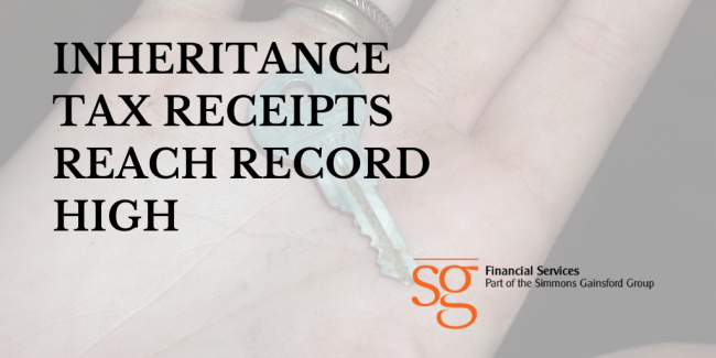 Inheritance Tax Receipts Reach Record High