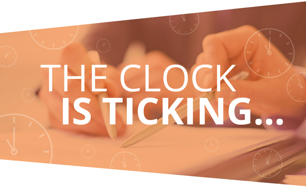 The Clock is Ticking