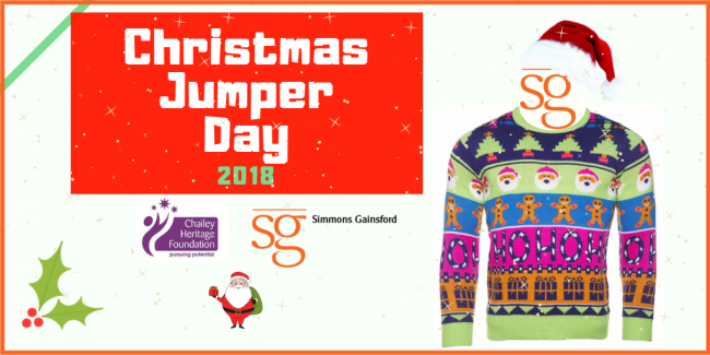 Simmons Gainsford Raise Funds on Christmas Jumper Day 2018